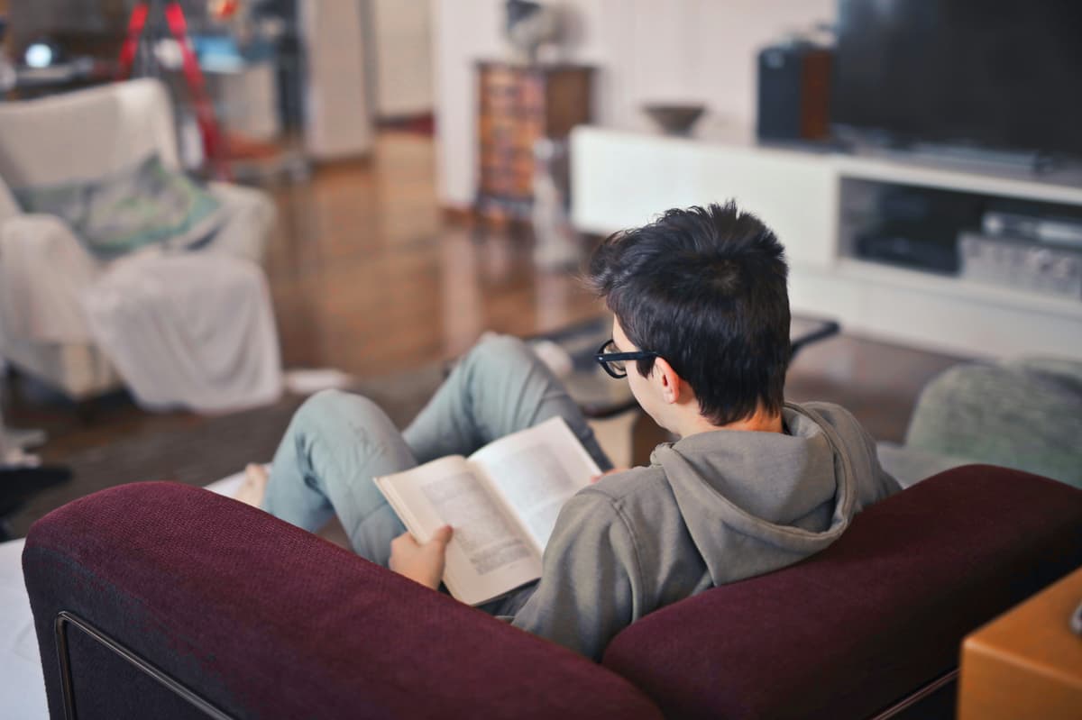 Young people on a residential project